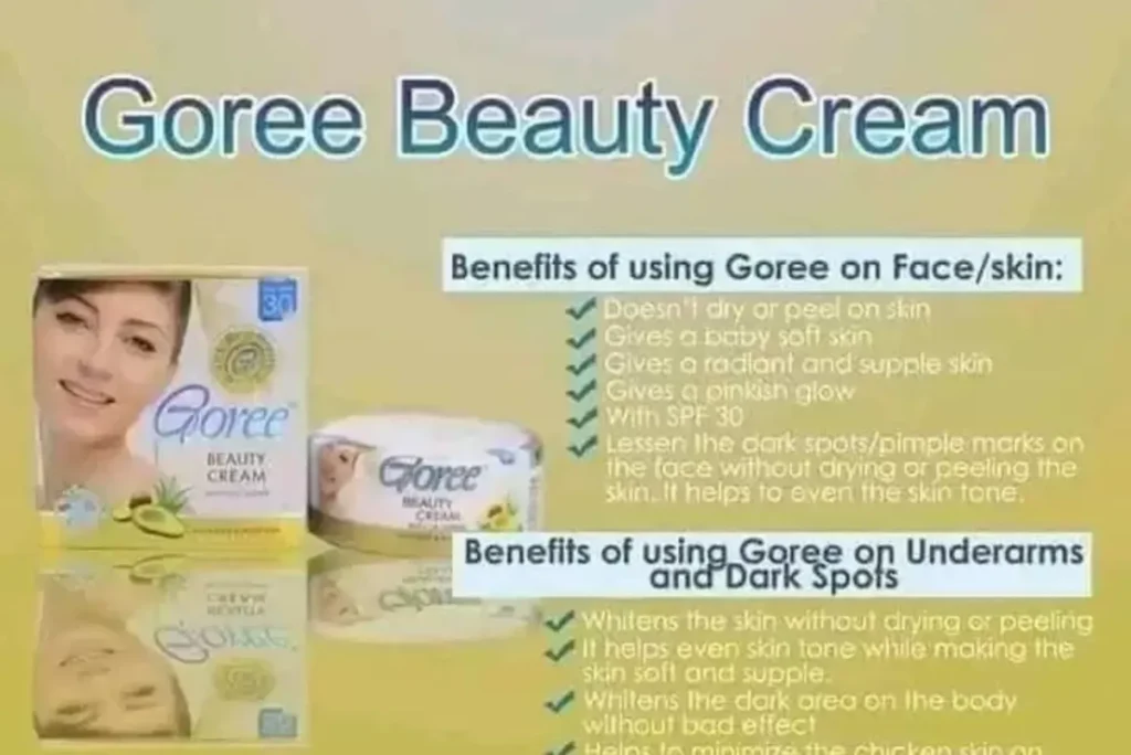 how to use goree beauty cream